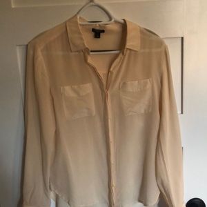 Anne Taylor 100% silk blouse